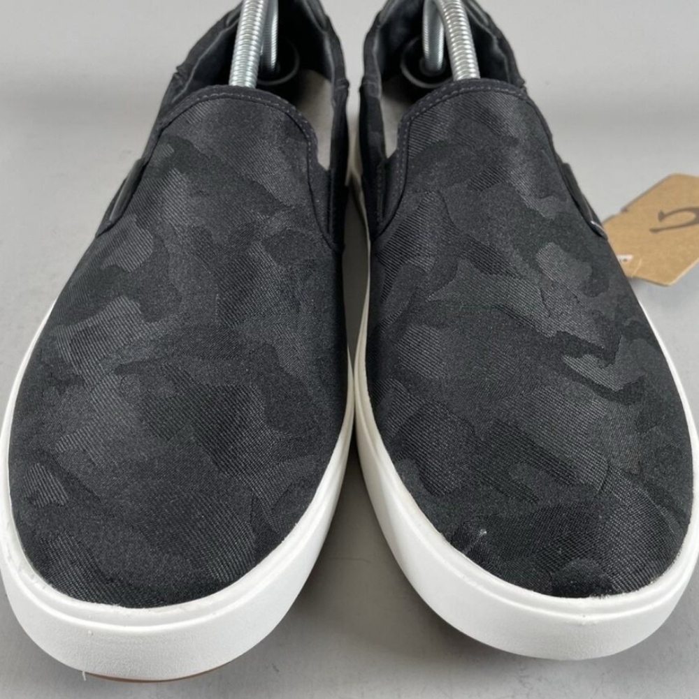 OluKai Lae'Ahi Pa'i Men 8.5 Lava Rock Ke Au Camo Casual Slip On Shoe Casual NEW